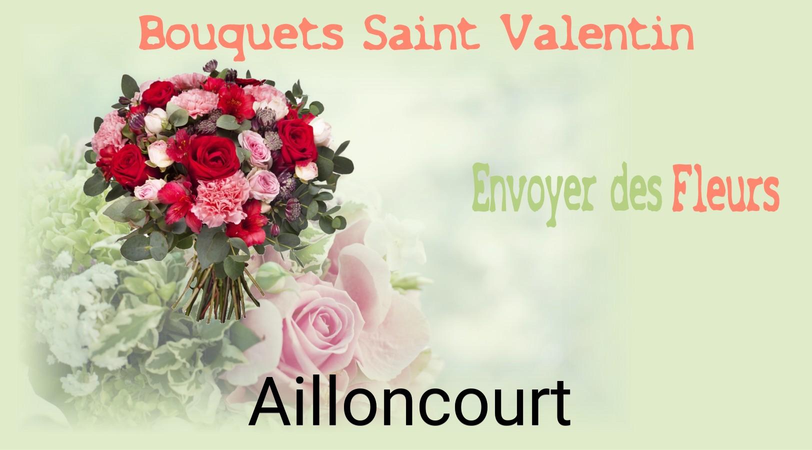 Roses de Saint-Valentin livrées à Ailloncourt